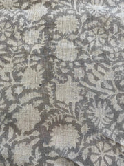Chinnon Block Print Handloom Linen Fabric